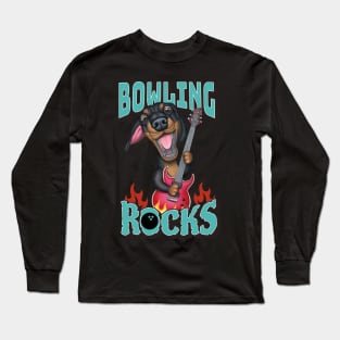 Bowling Rocks Long Sleeve T-Shirt